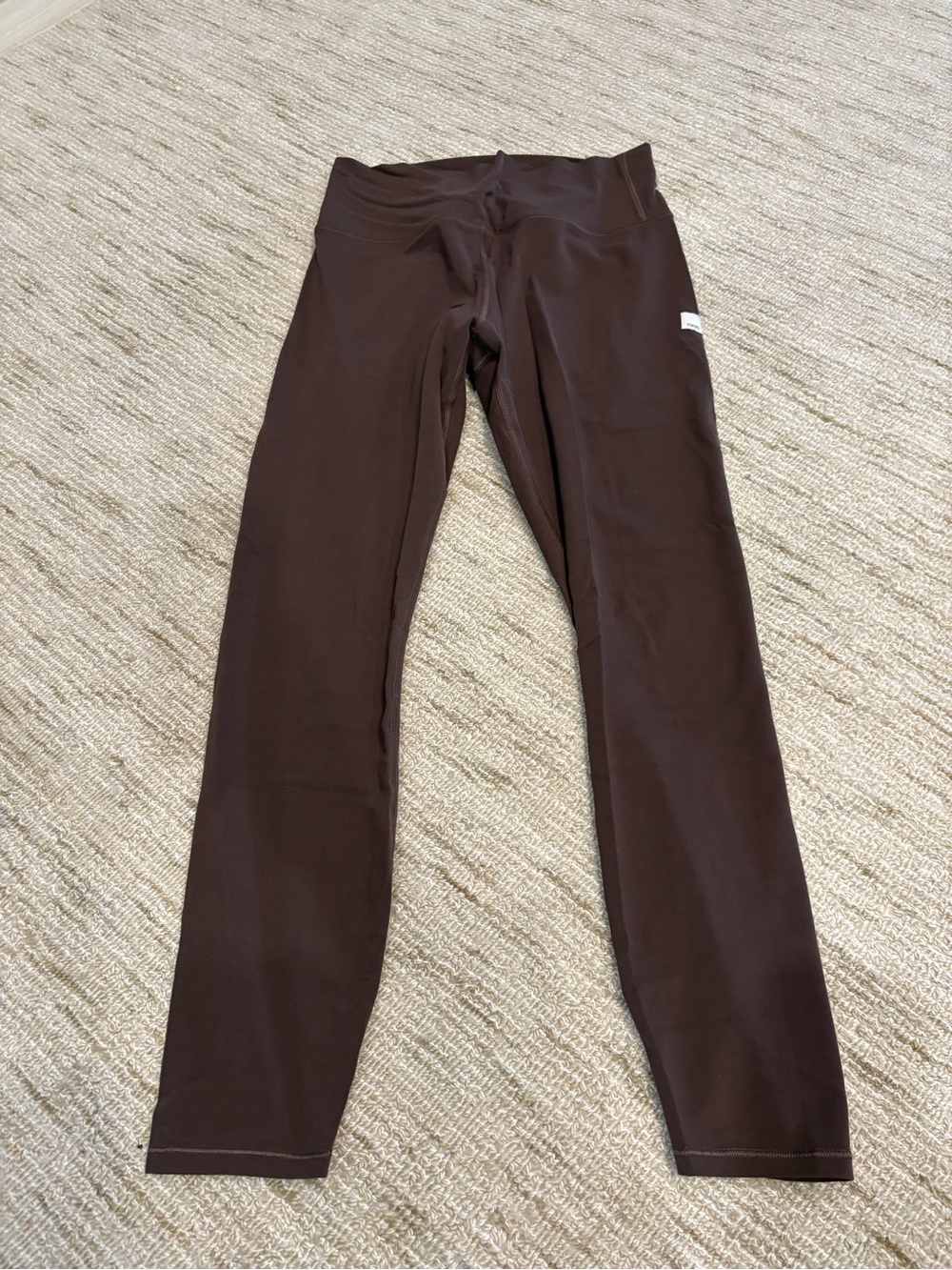 Vuori Dark Brown Performance Leggings